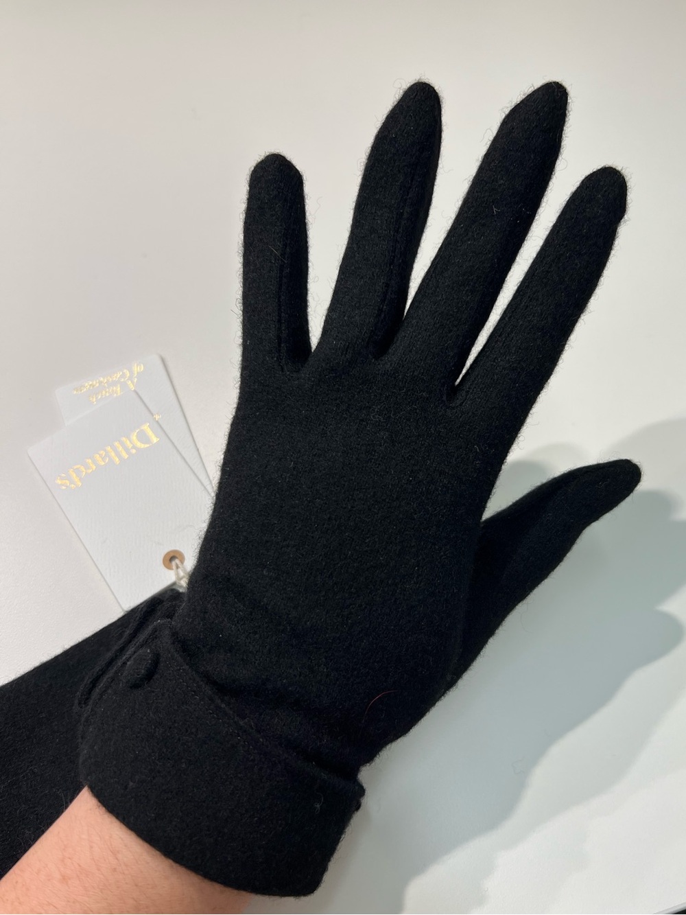 Dillard's Lambs Wool and Cashmere Gloves